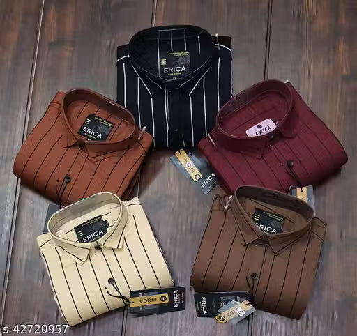 Claasic strips shirts for mens